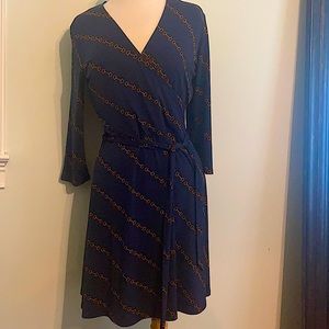 Leota Faux Wrap Dress
